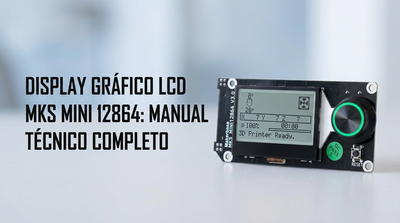 Display Mks Eletronica Impressora 3d Mks Mini 12864: Manual Técnico Completo