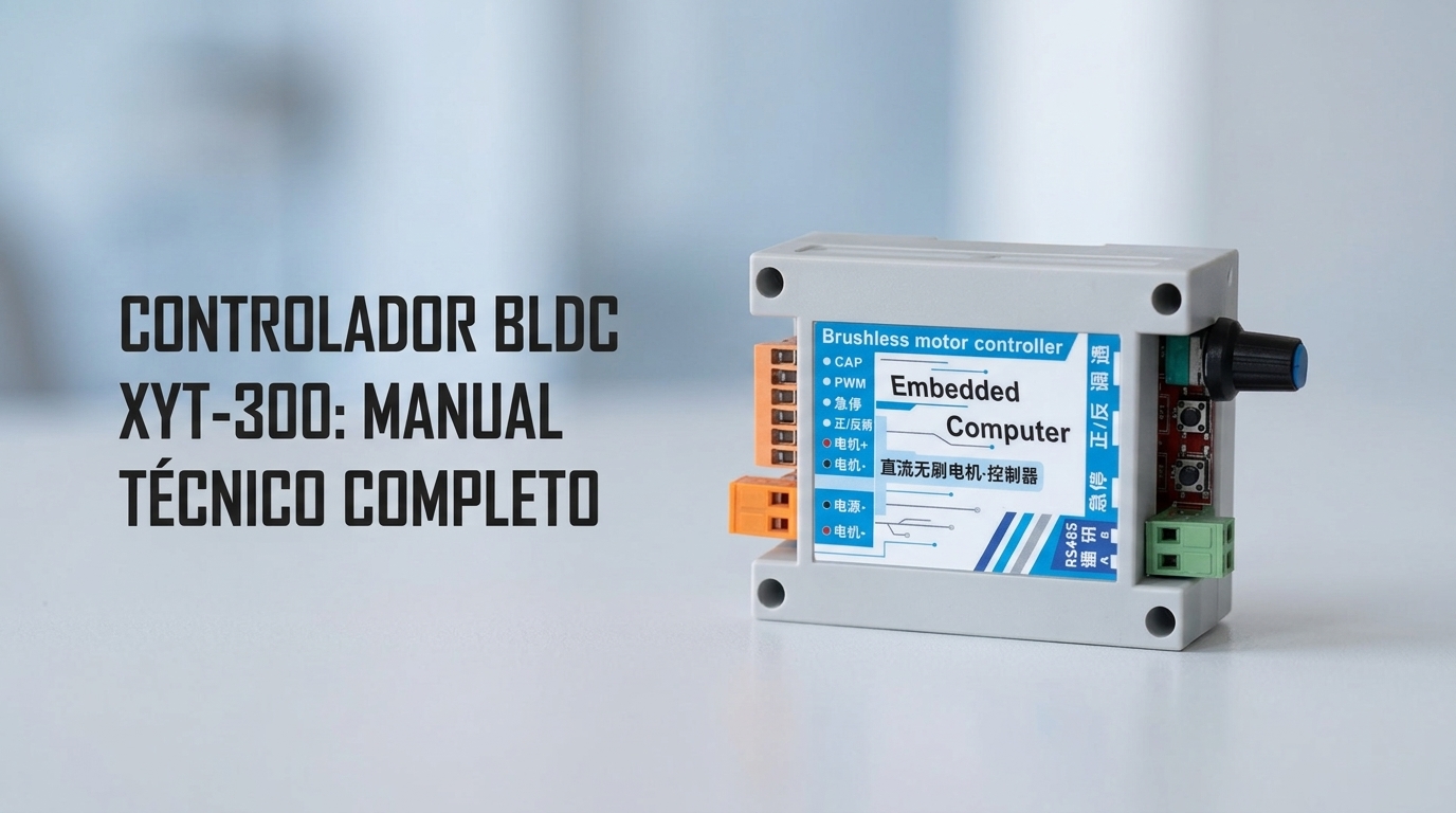 Controlador de Motor Brushless XYT-300: Manual Técnico Completo