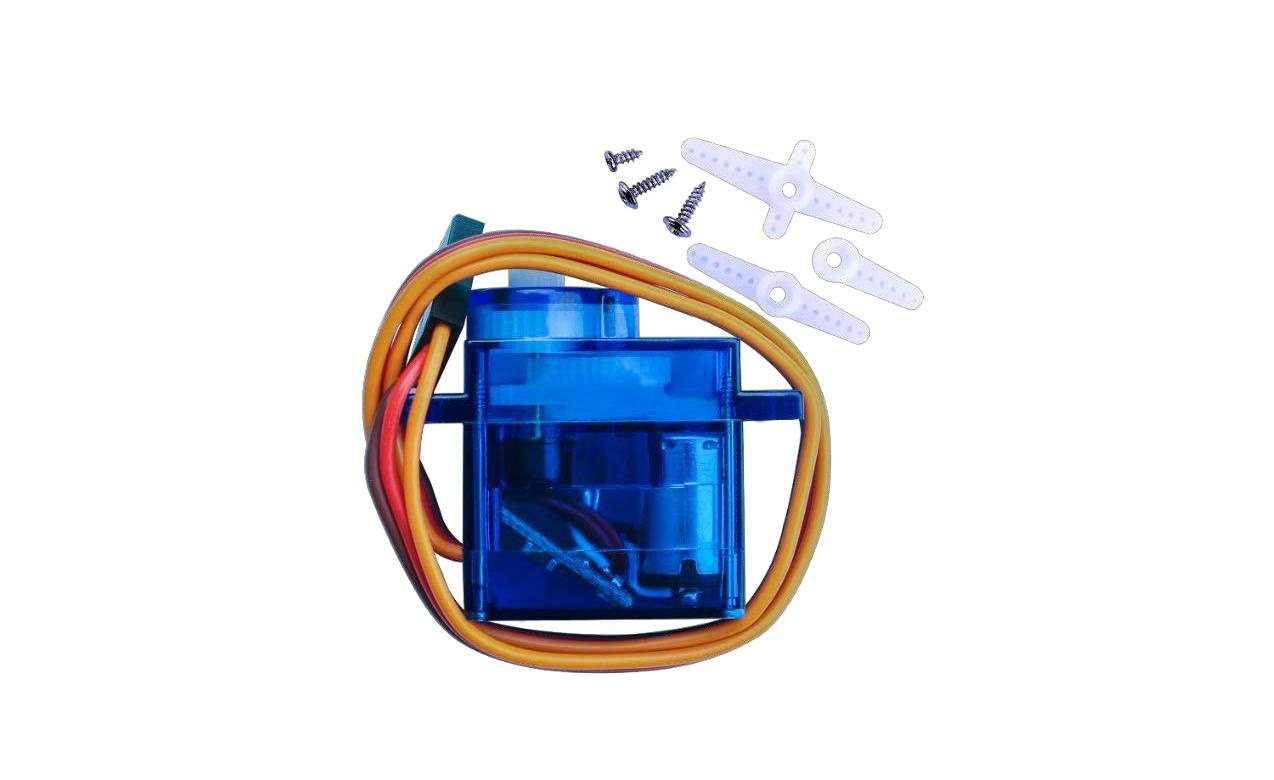 Micro Servo Motor SG90 de 9g com acessórios e cruzetas