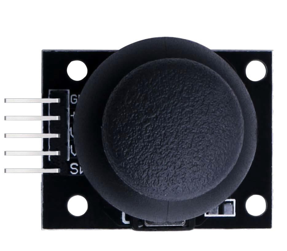 Módulo analógico Joystick de 2 eixos com botão tátil integrado