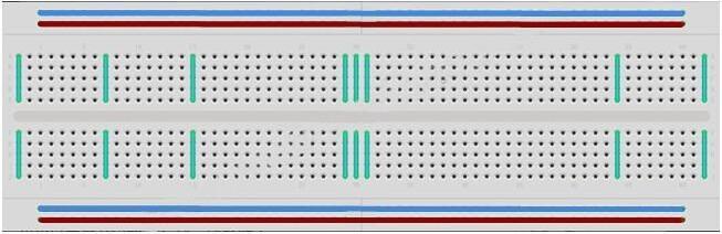Diagrama esquemático do circuito de controle de LED com PWM
