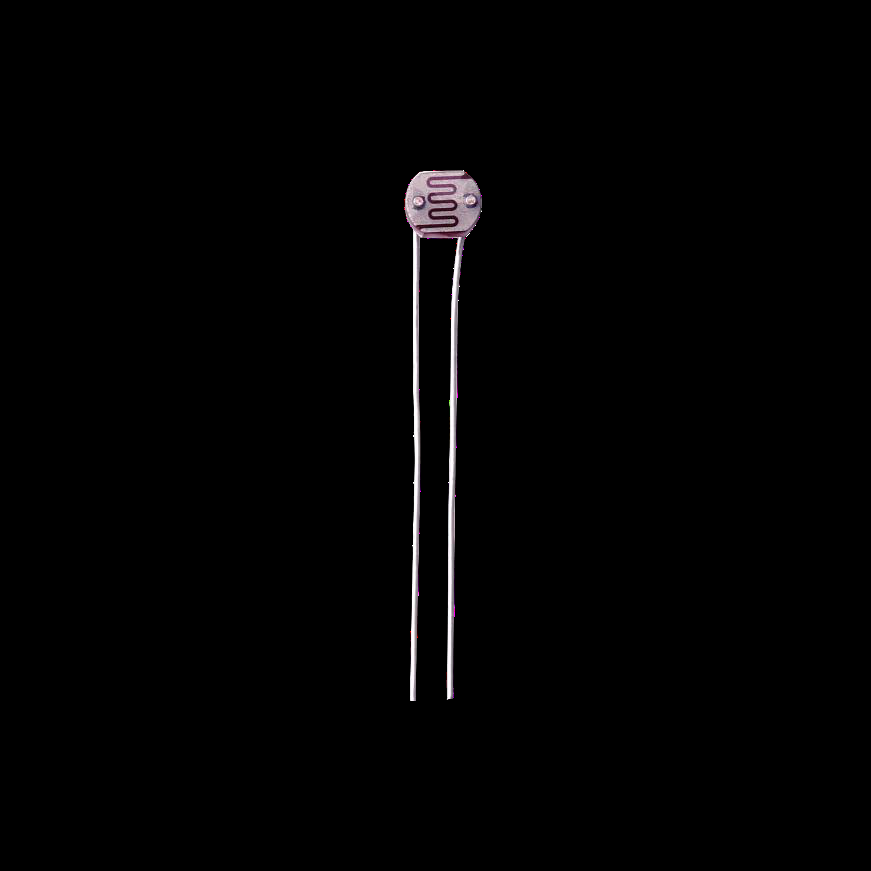 Sensor fotoresistor LDR de sulfeto de cádmio CDS de 5 mm com trilha em zigue-zague