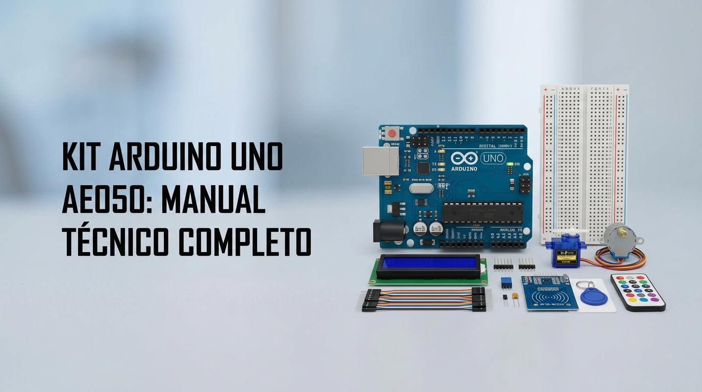 Kit Avançado de Arduino Uno AE050 - 34 Projetos - Curso Completo