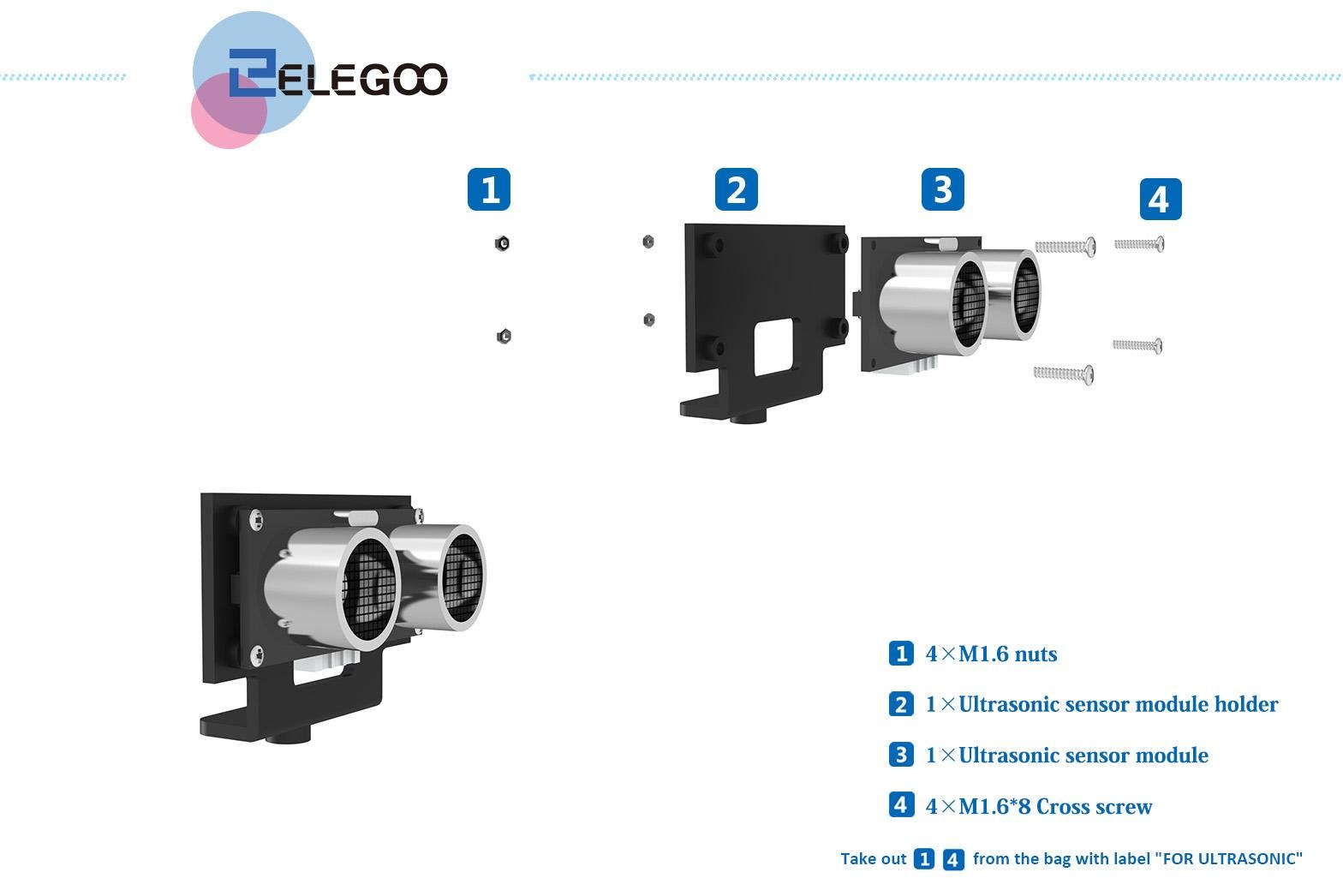 Passo 9: Encaixe do servomotor SG90 na base do suporte pan-tilt