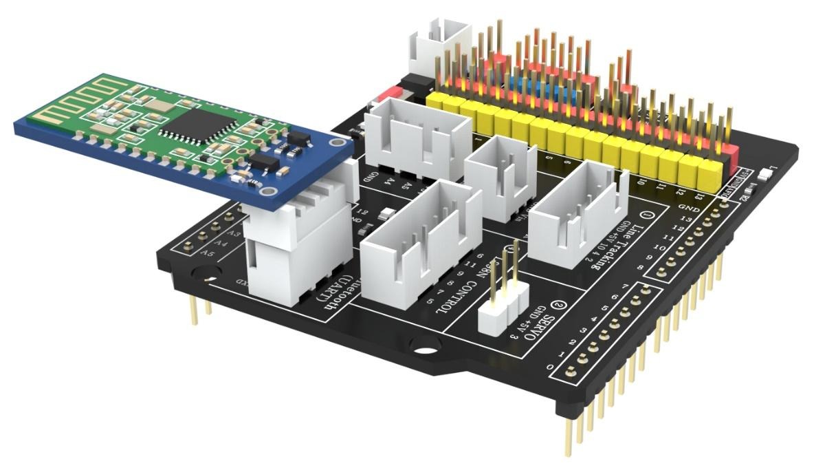 Pinagem de comunicação serial UART do módulo Bluetooth HC-08