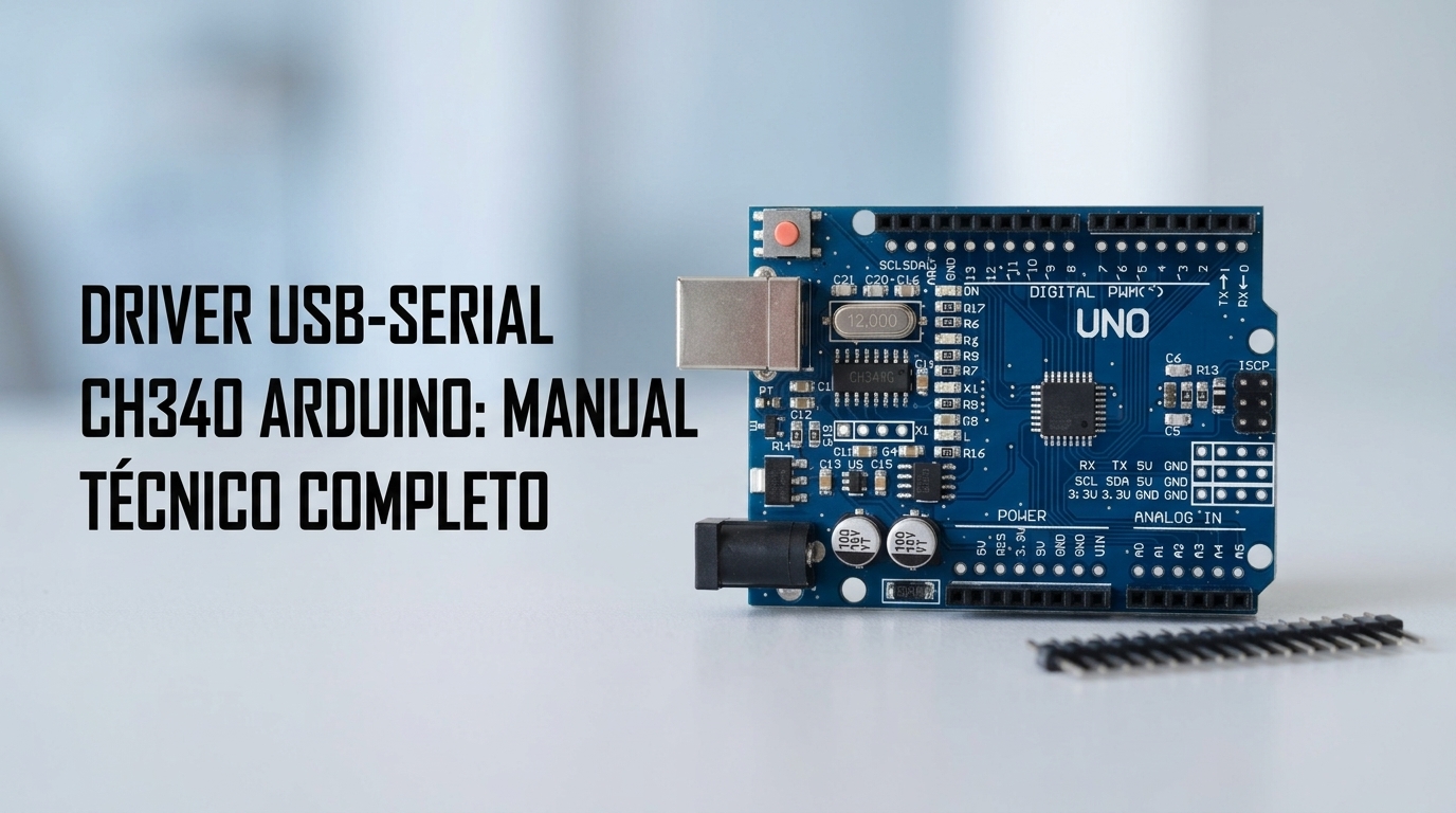 Como Instalar o Driver CH340 para Arduinos Compatíveis: Projeto Passo a Passo