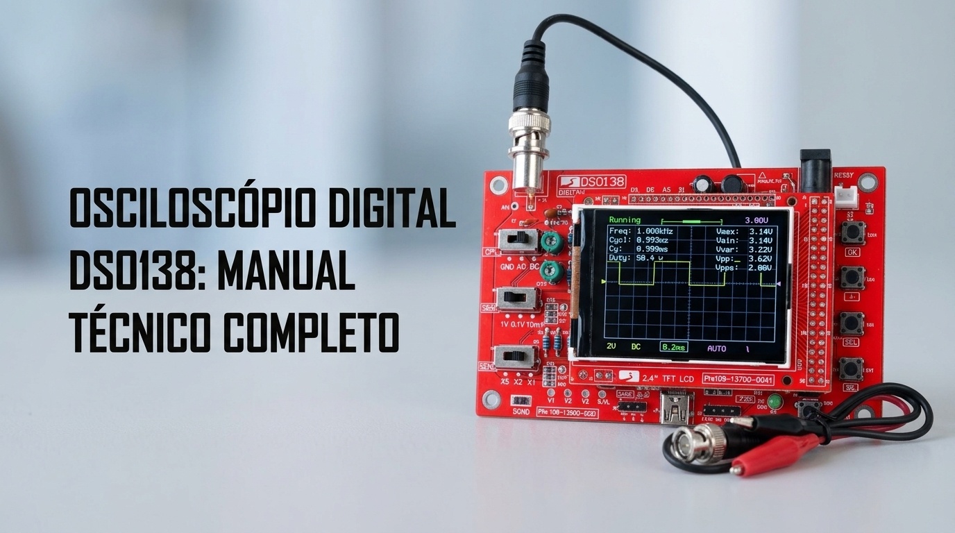 Osciloscópio Digital DSO138: Manual Técnico Completo
