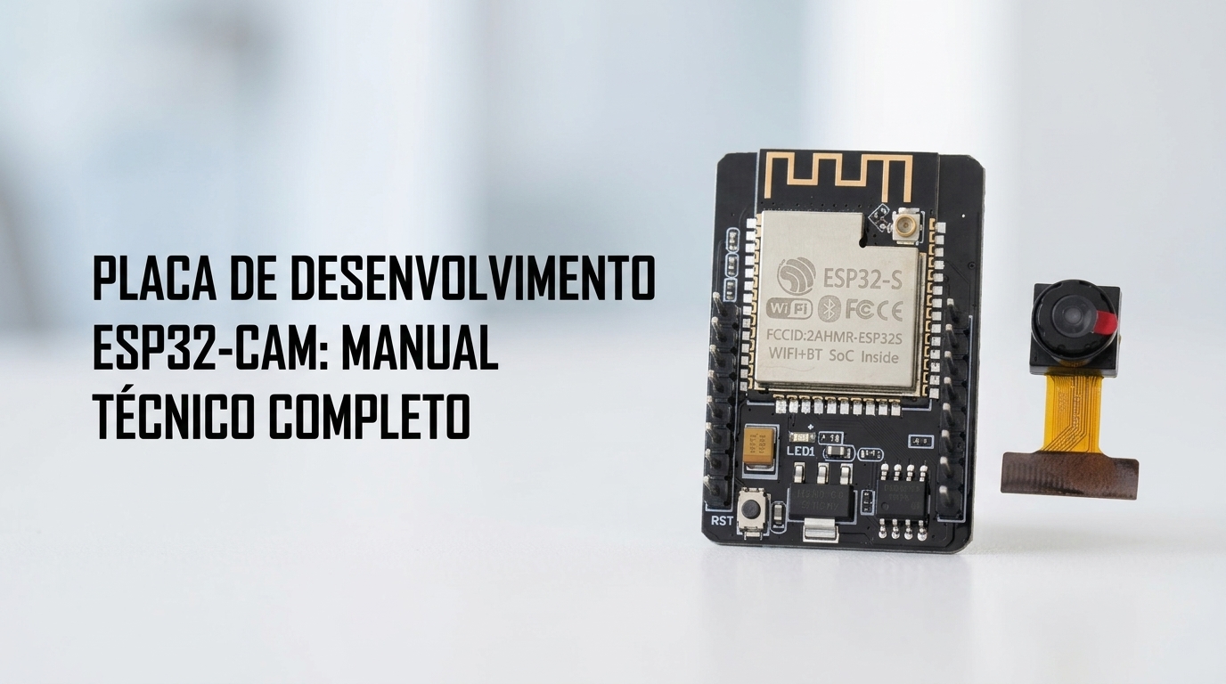 Como Programar e Usar o ESP32-CAM no Arduino IDE: Manual Técnico Completo