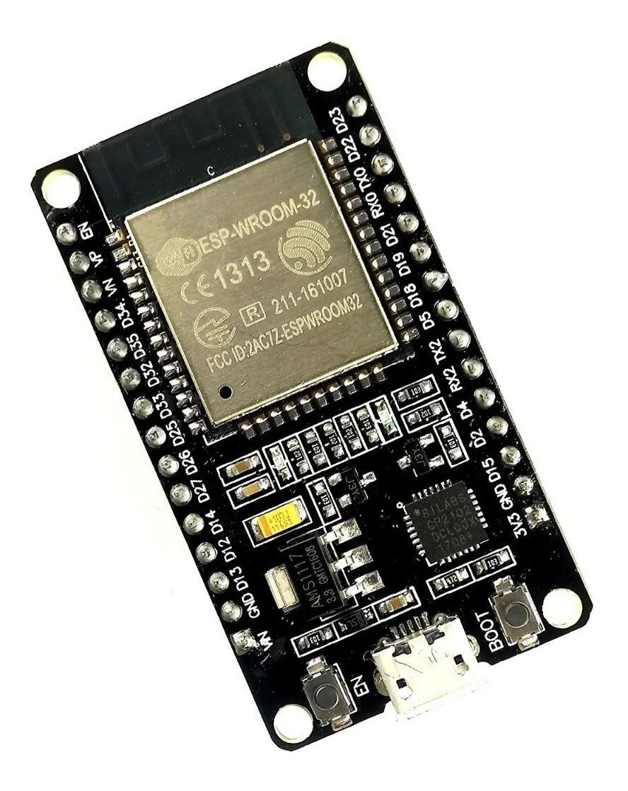 Placa de desenvolvimento NodeMCU ESP32 de 30 pinos DevKit