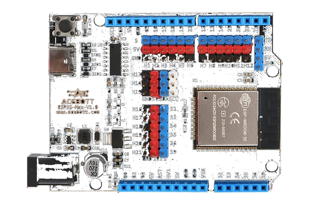 Montagem prática do LED RGB de 4 pinos conectado ao ESP32