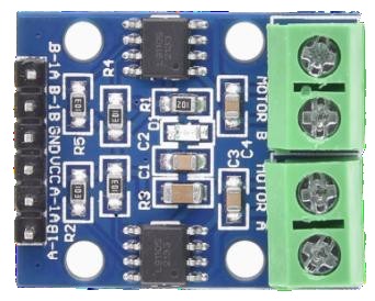 Esquema elétrico de acionamento de motor DC com transistor NPN e diodo flyback