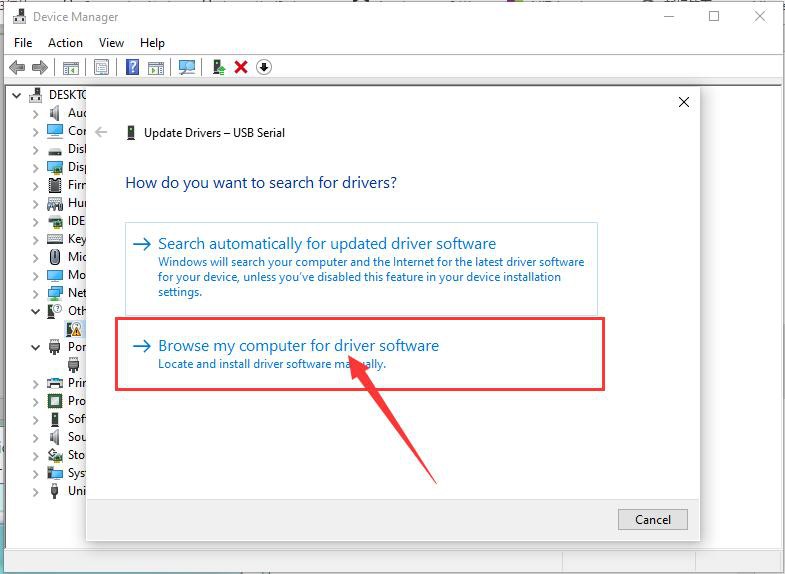 Instalação do driver USB-Serial CH340 no Windows