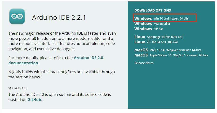 Arduino IDE + driver CH340