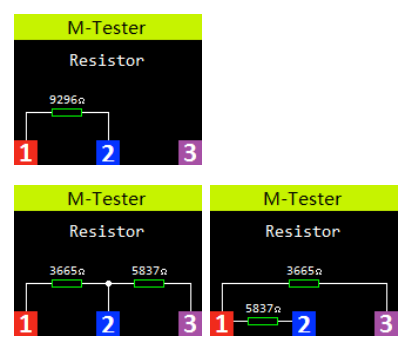 Leitura de resistor com valor em ohms