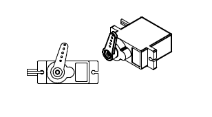 Passo 1 de centralização mecânica do servo motor