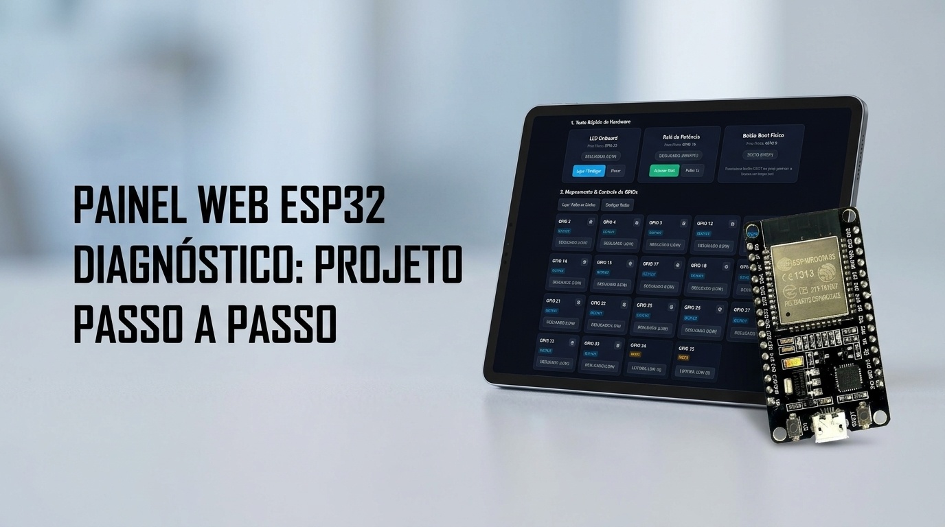 Painel Web de Teste e Diagnóstico de GPIOs com ESP32