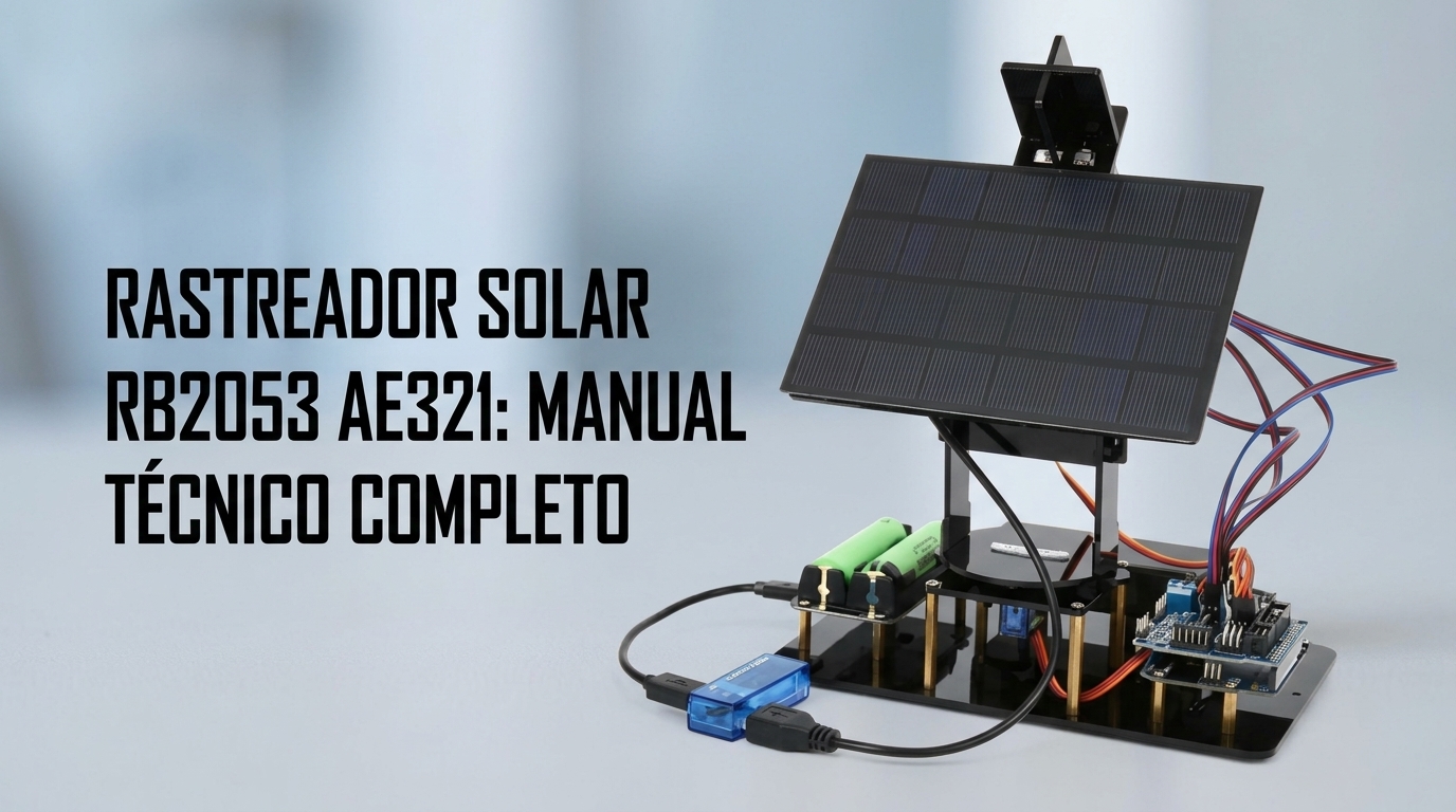 Kit Educacional Rastreador Luz Solar Para Arduino RB2053 AE321 - Curso Completo