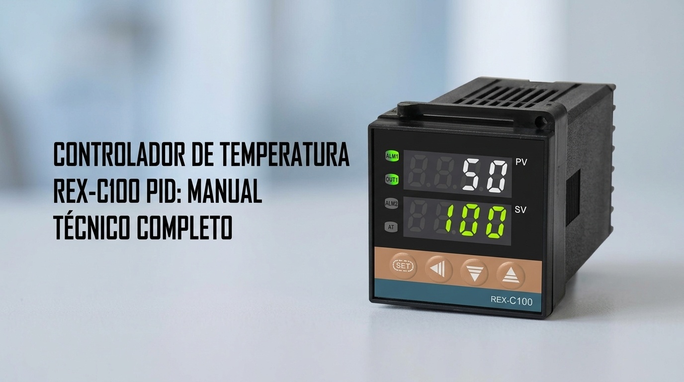 Termostato Digital PID REX: Manual Técnico Completo