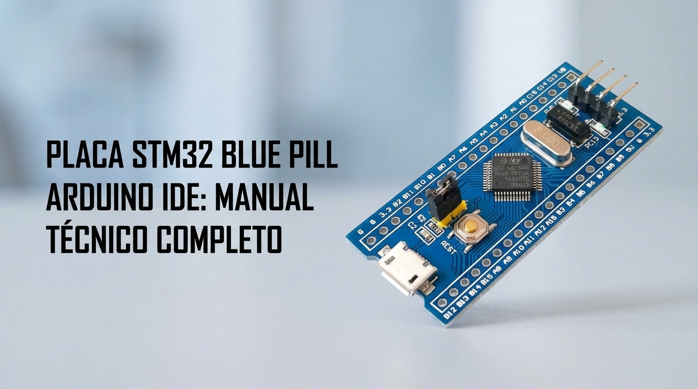 Como Programar o STM32 Blue Pill na IDE do Arduino: Manual Técnico Completo