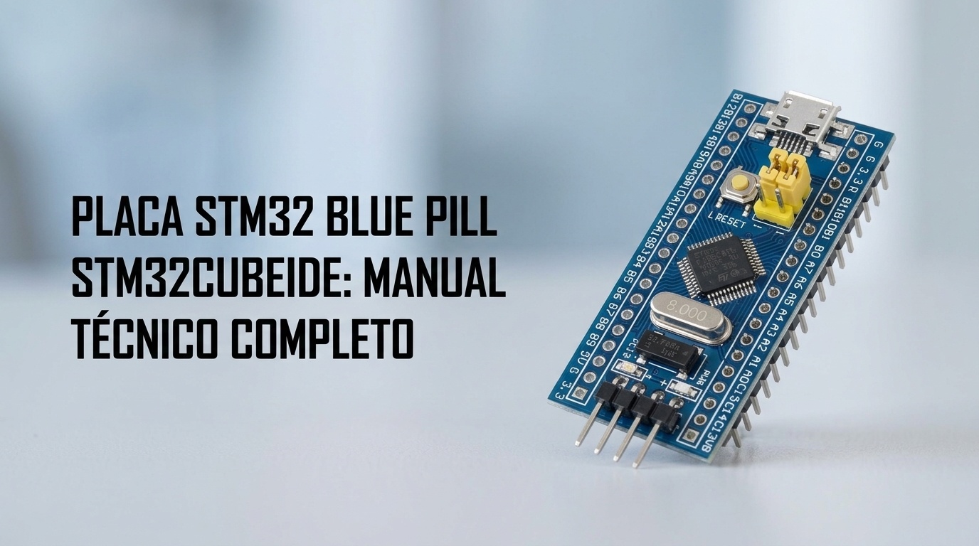 Como Usar o STM32 Blue Pill com STM32CubeIDE: Manual Técnico Completo