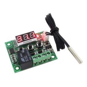 Placa do termostato digital W1209 com display e relé