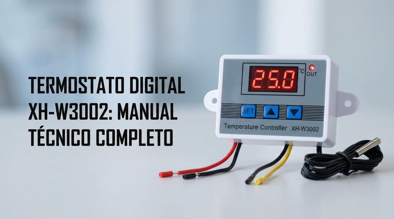 Como Ligar e Programar o Termostato XH-W3002
